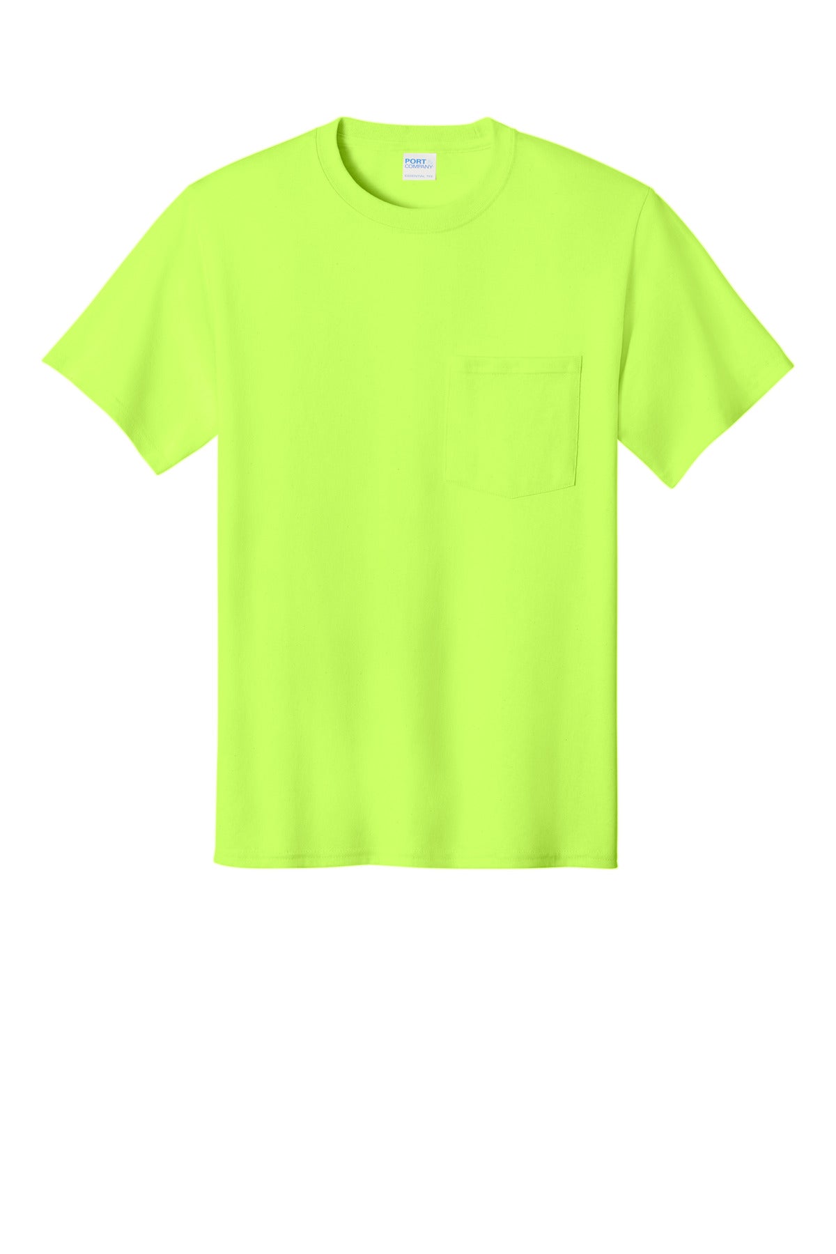 Port & Co Essential Pocket Tee - S. Green