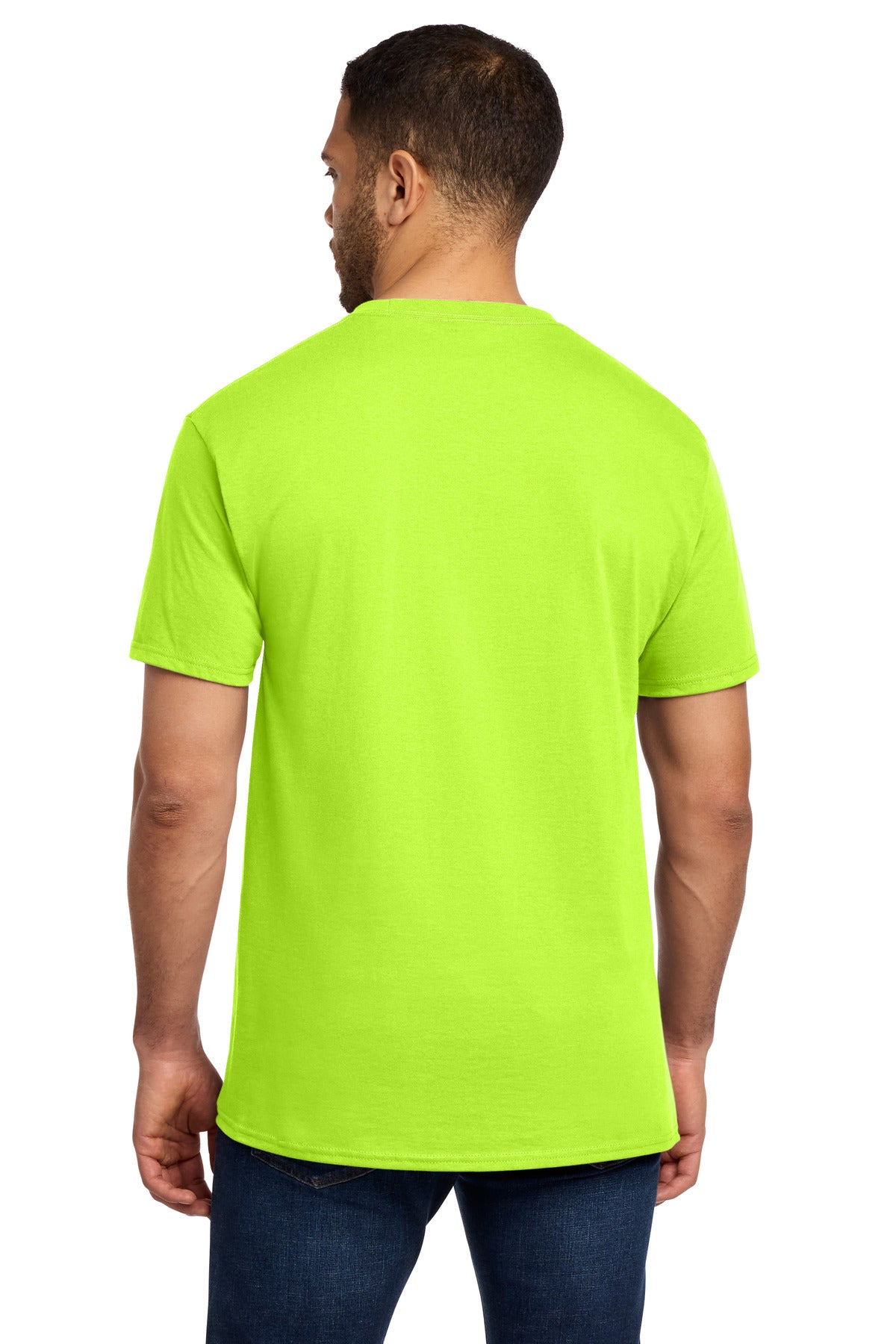 Port & Co Essential Pocket Tee - S. Green