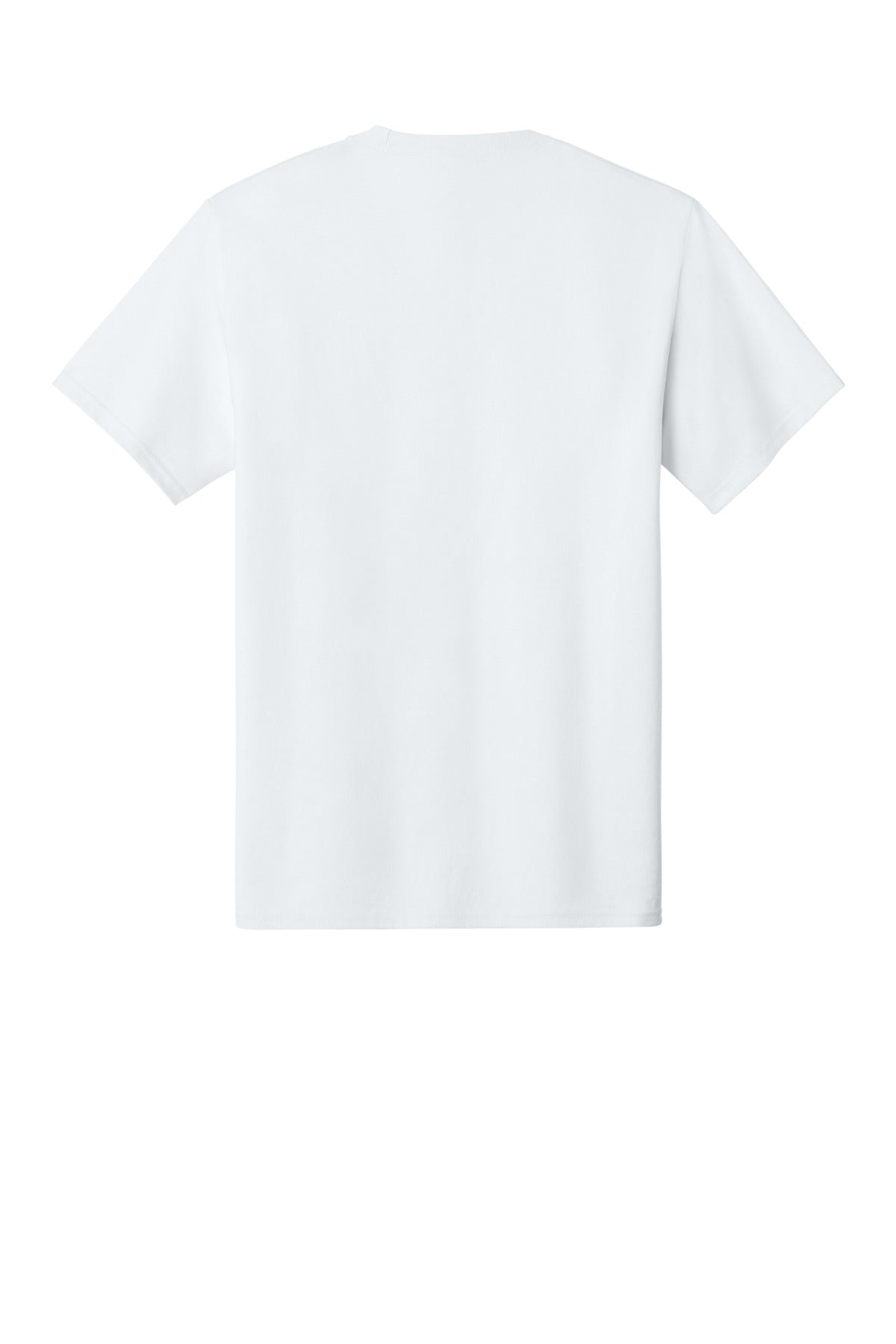 Port & Co Essential Pocket Tee - White