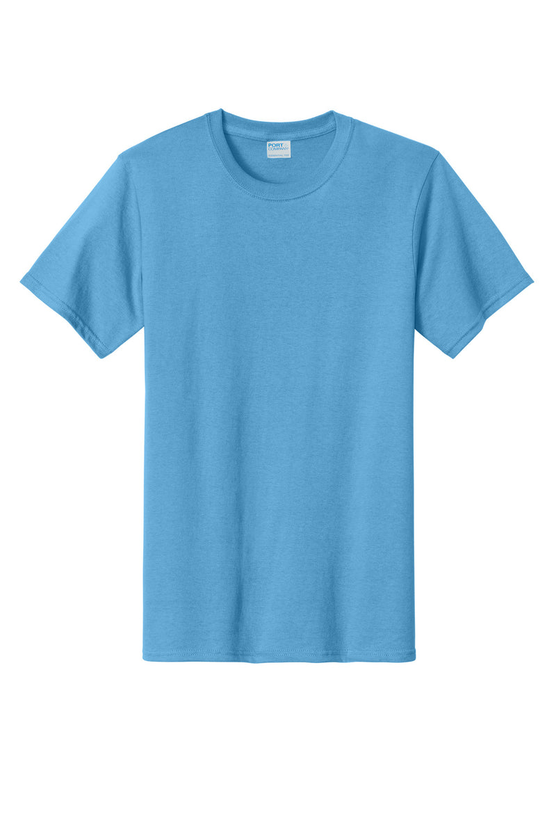 Port & Co Tall Essential Tee - Aquatic Blue