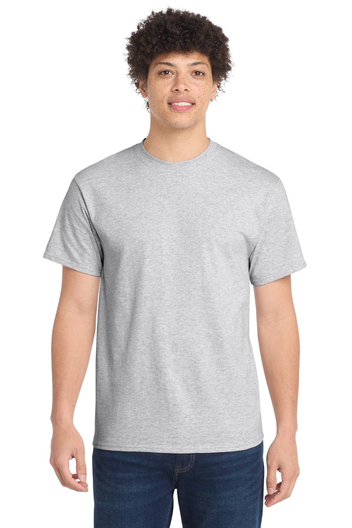 Port & Co Tall Essential Tee - Ash