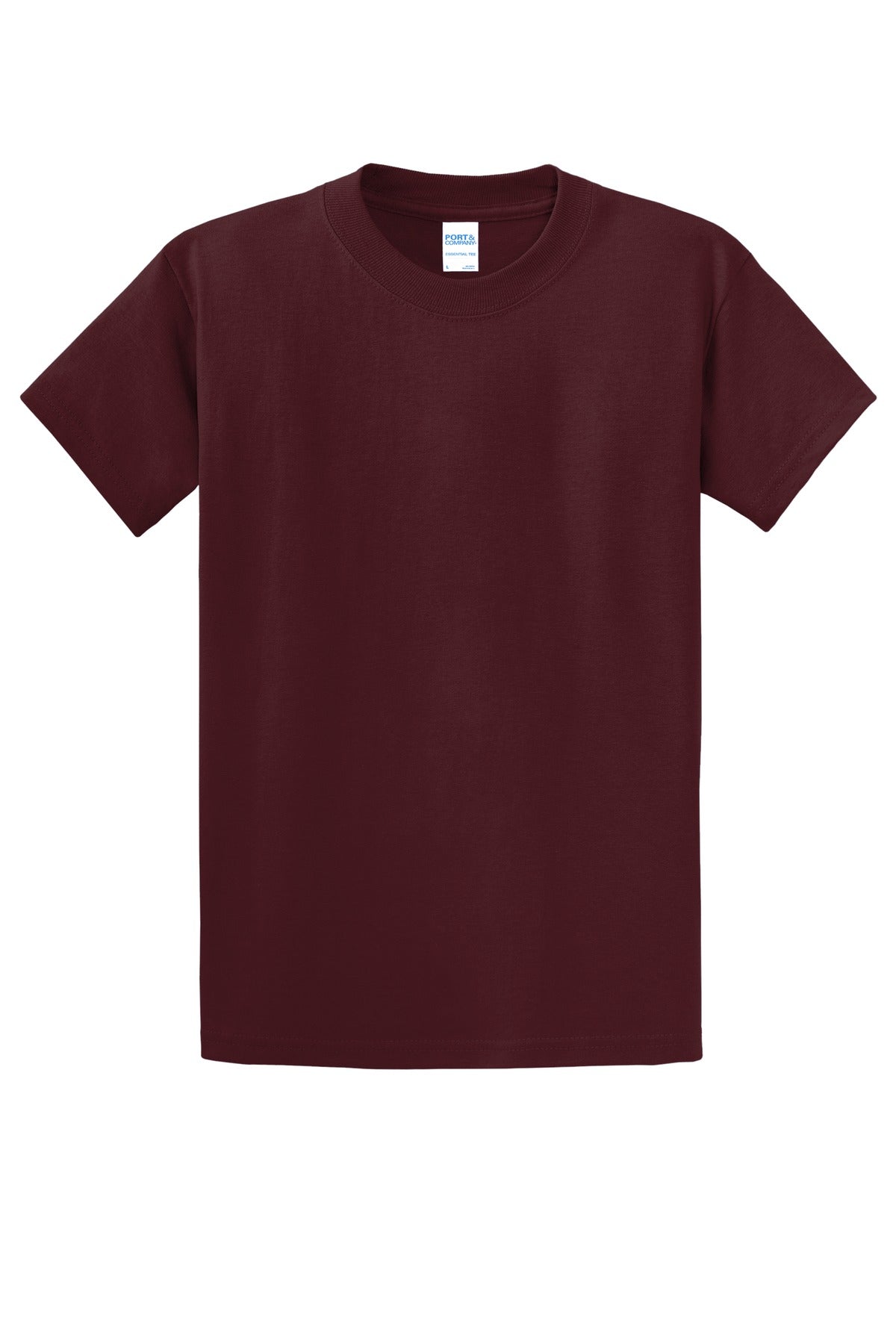 Port & Co Tall Essential Tee - Athletic Maroon