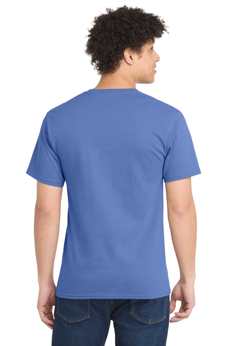 Port & Co Tall Essential Tee - Carolina Blue