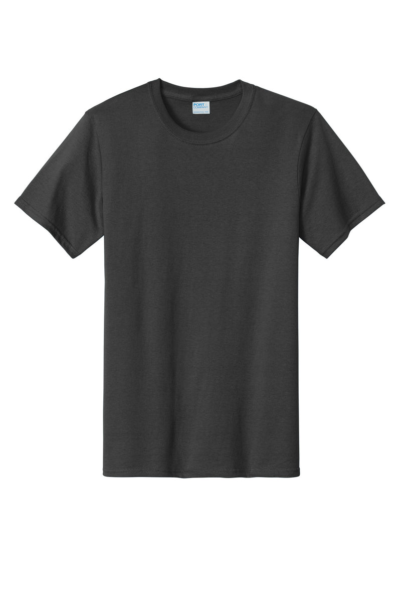 Port & Co Tall Essential Tee - Charcoal