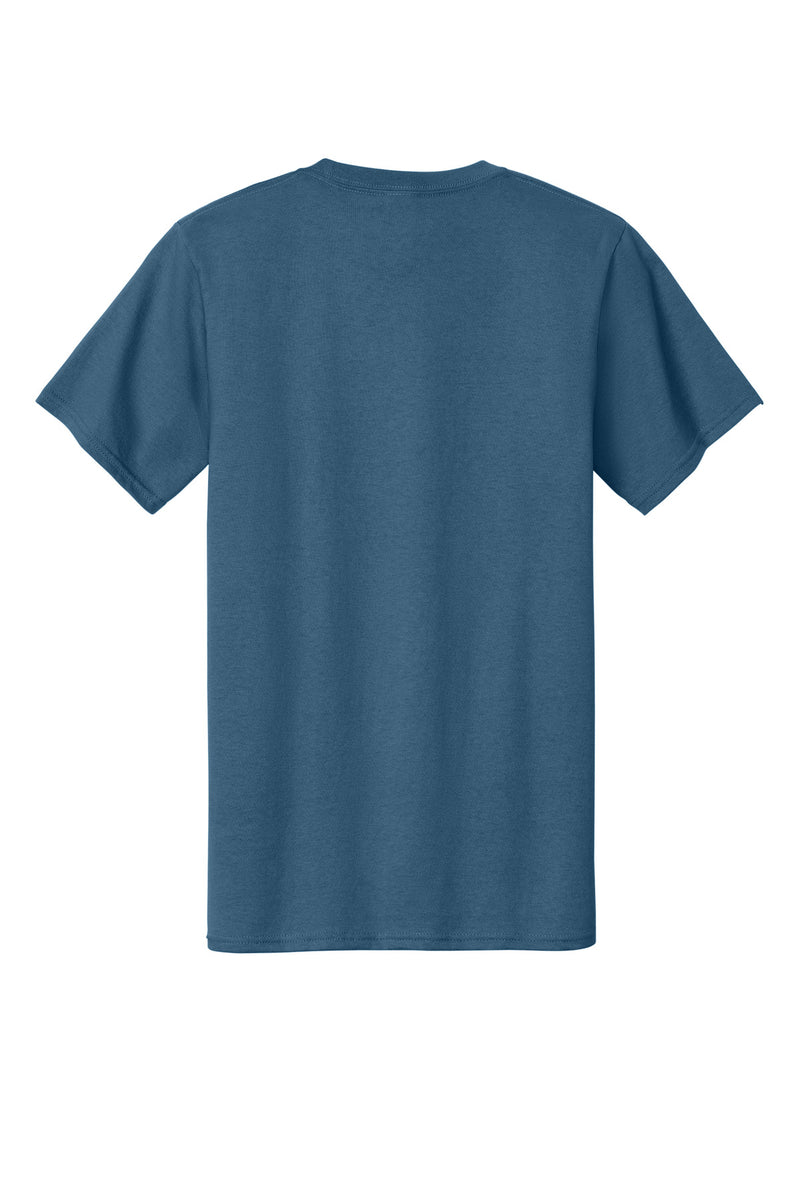 Port & Co Tall Essential Tee - Colonial Blue