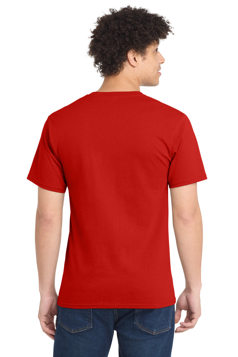 Port & Co Tall Essential Tee - Fiery Red