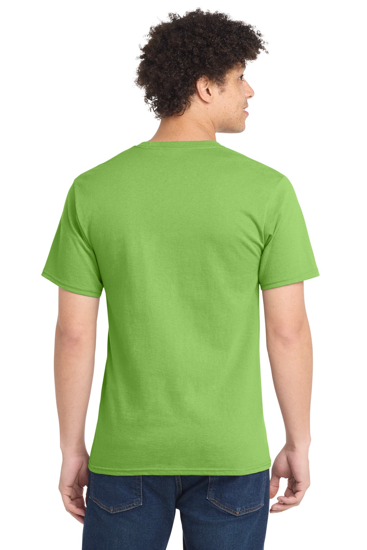 Port & Co Tall Essential Tee - Lime