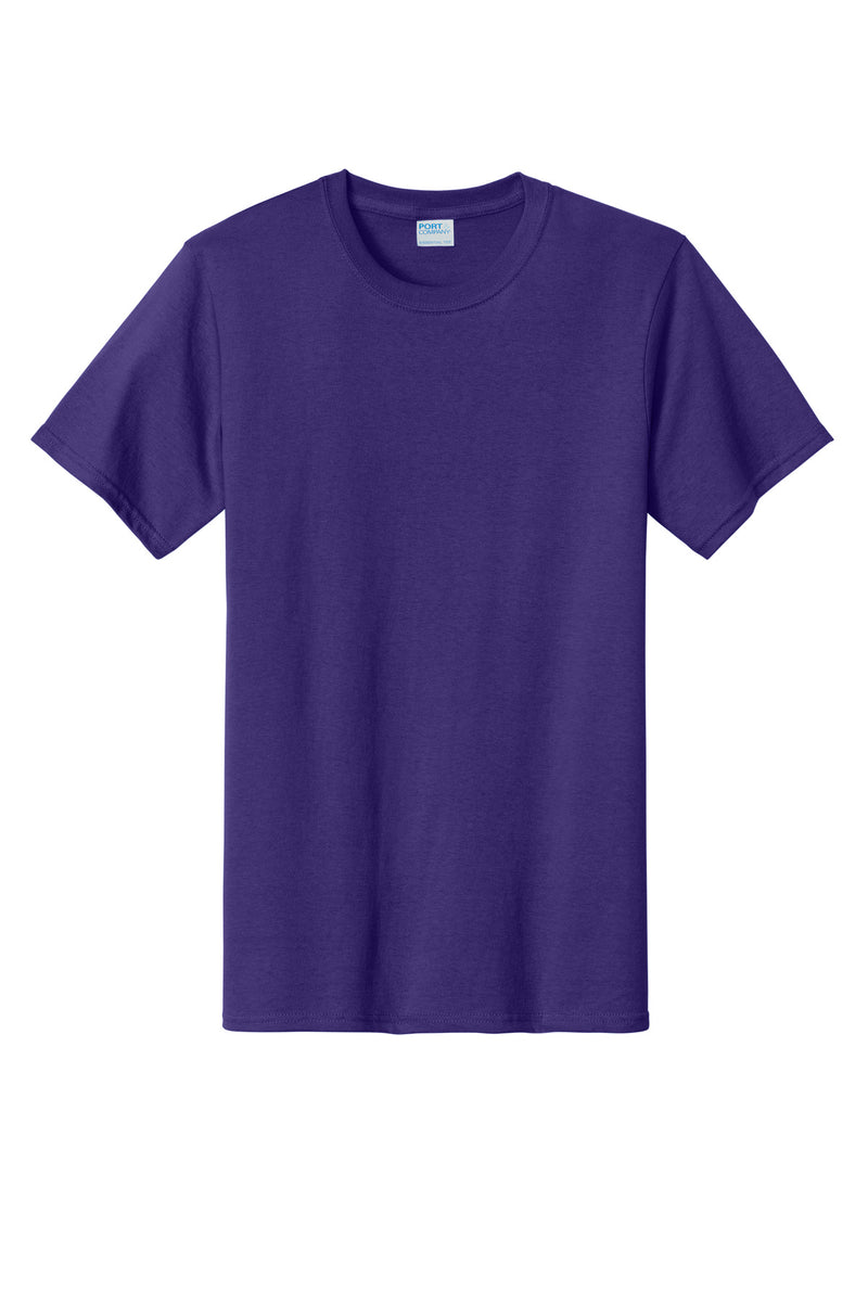 Port & Co Tall Essential Tee - Purple