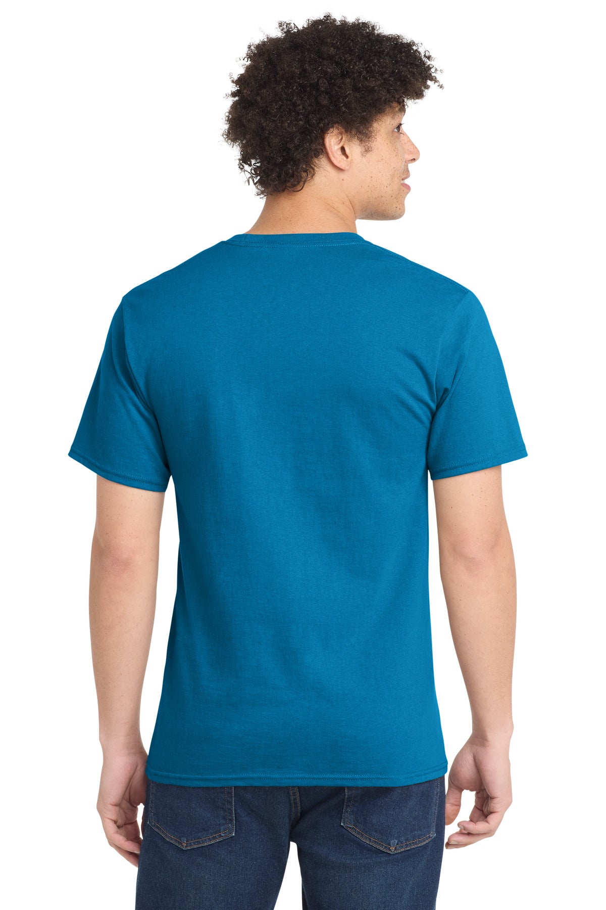 Port & Co Tall Essential Tee - Sapphire