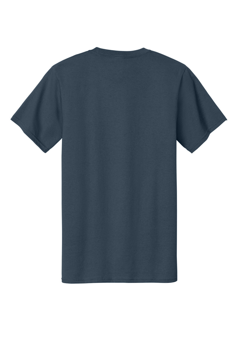 Port & Co Tall Essential Tee - Steel Blue