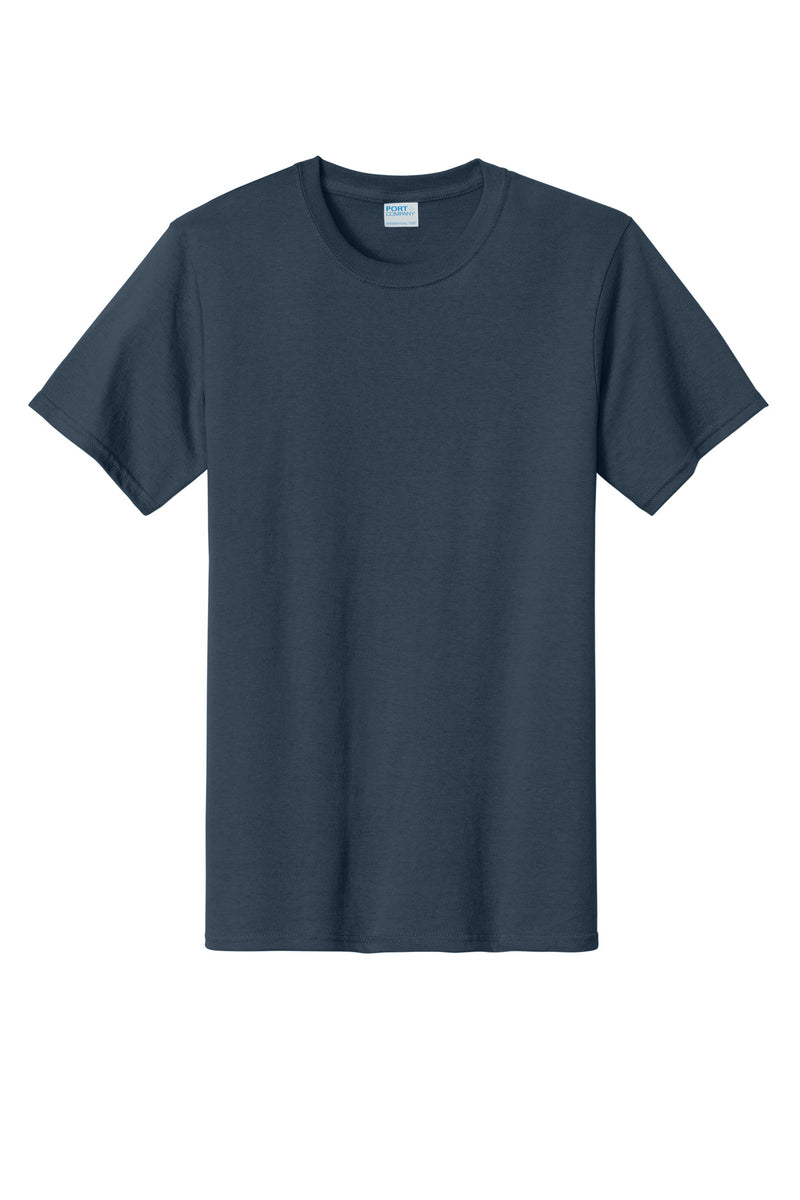 Port & Co Tall Essential Tee - Steel Blue