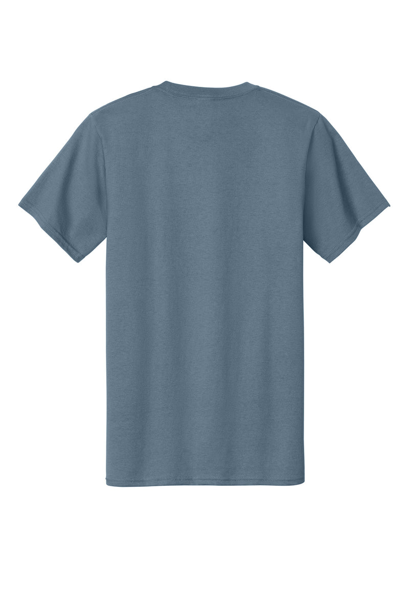 Port & Co Tall Essential Tee - Stonewashed Blue