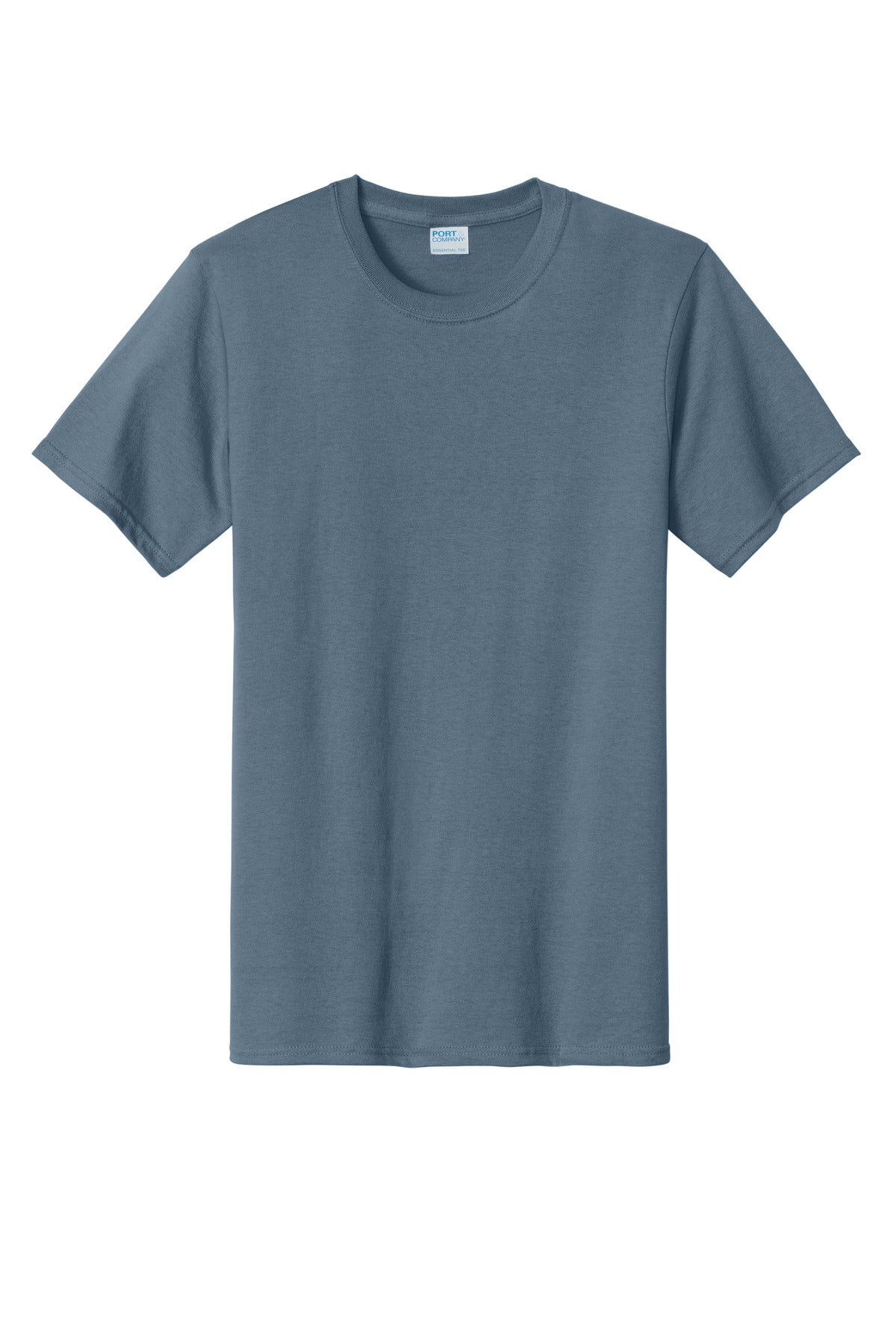 Port & Co Tall Essential Tee - Stonewashed Blue