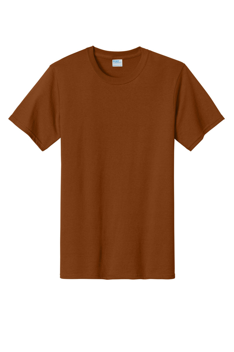 Port & Co Tall Essential Tee - Texas Orange