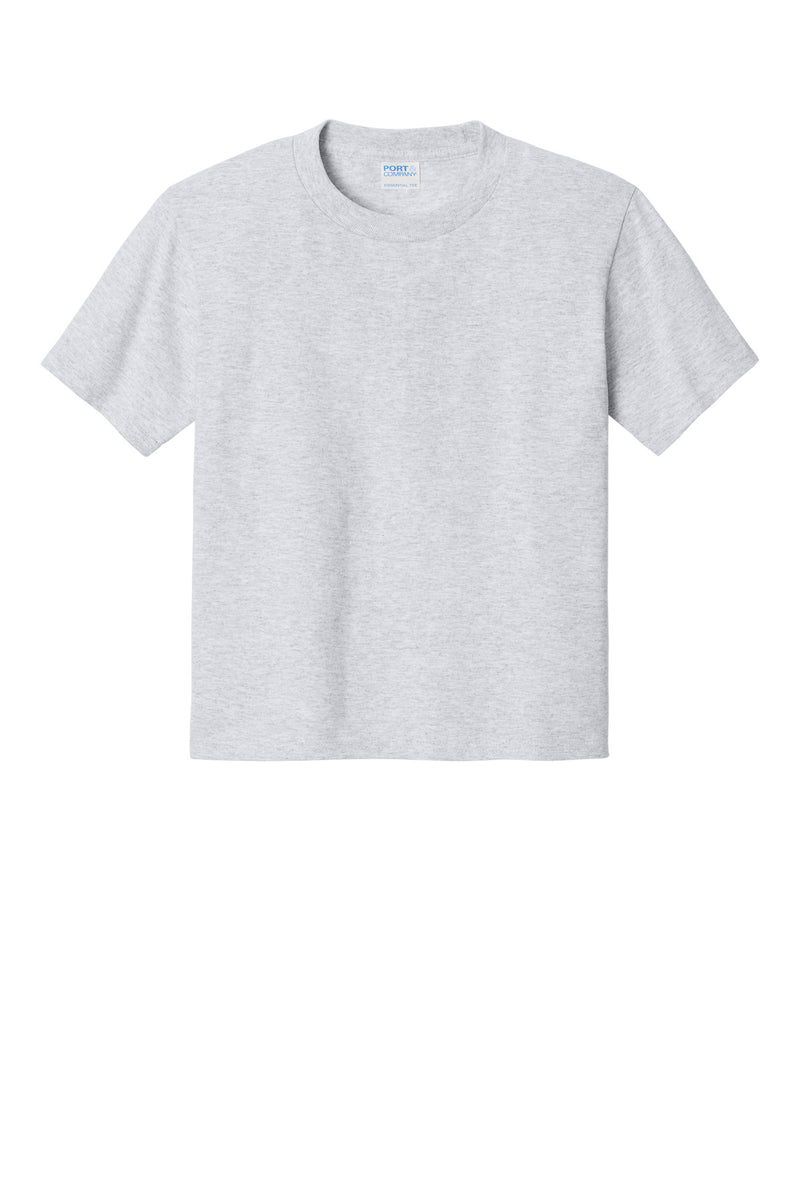 Port & Co Youth Essential Tee - Ash