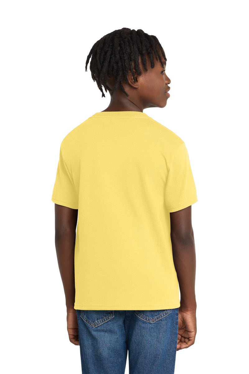 Port & Co Youth Essential Tee - Daffodil Yellow