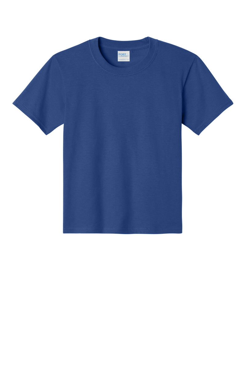 Port & Co Youth Essential Tee - Deep Marine