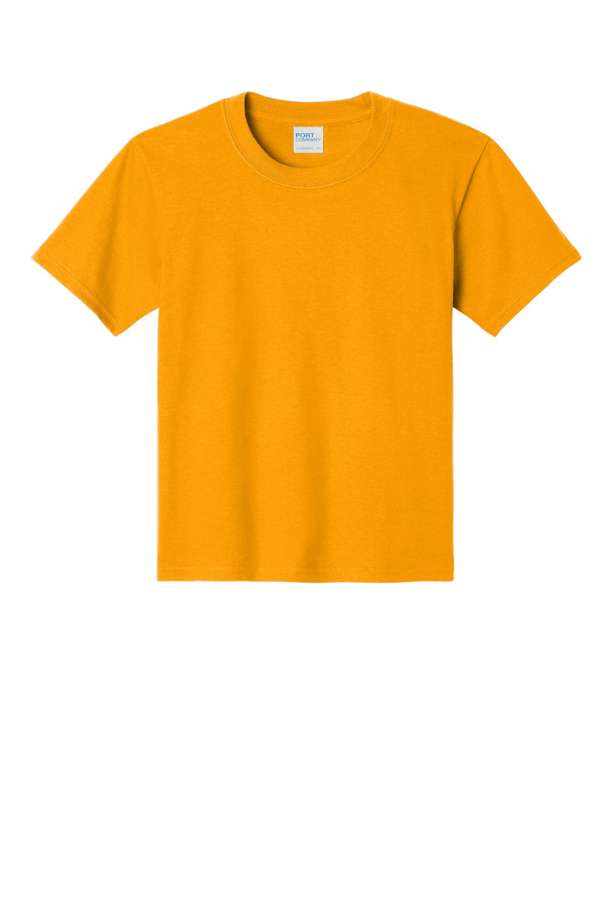 Port & Co Youth Essential Tee - Gold