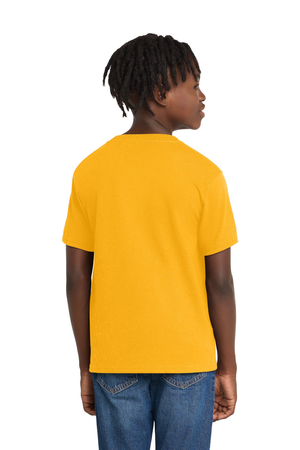 Port & Co Youth Essential Tee - Gold