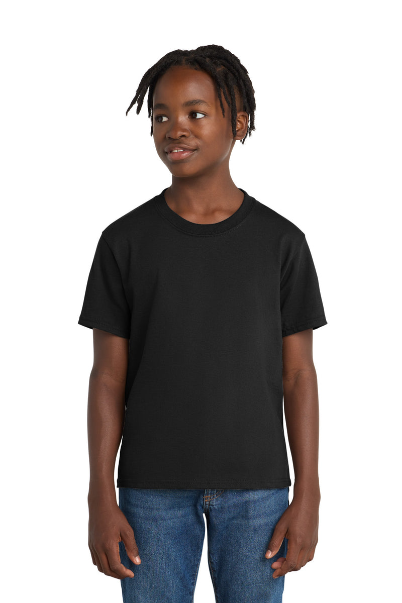 Port & Co Youth Essential Tee - Jet Black