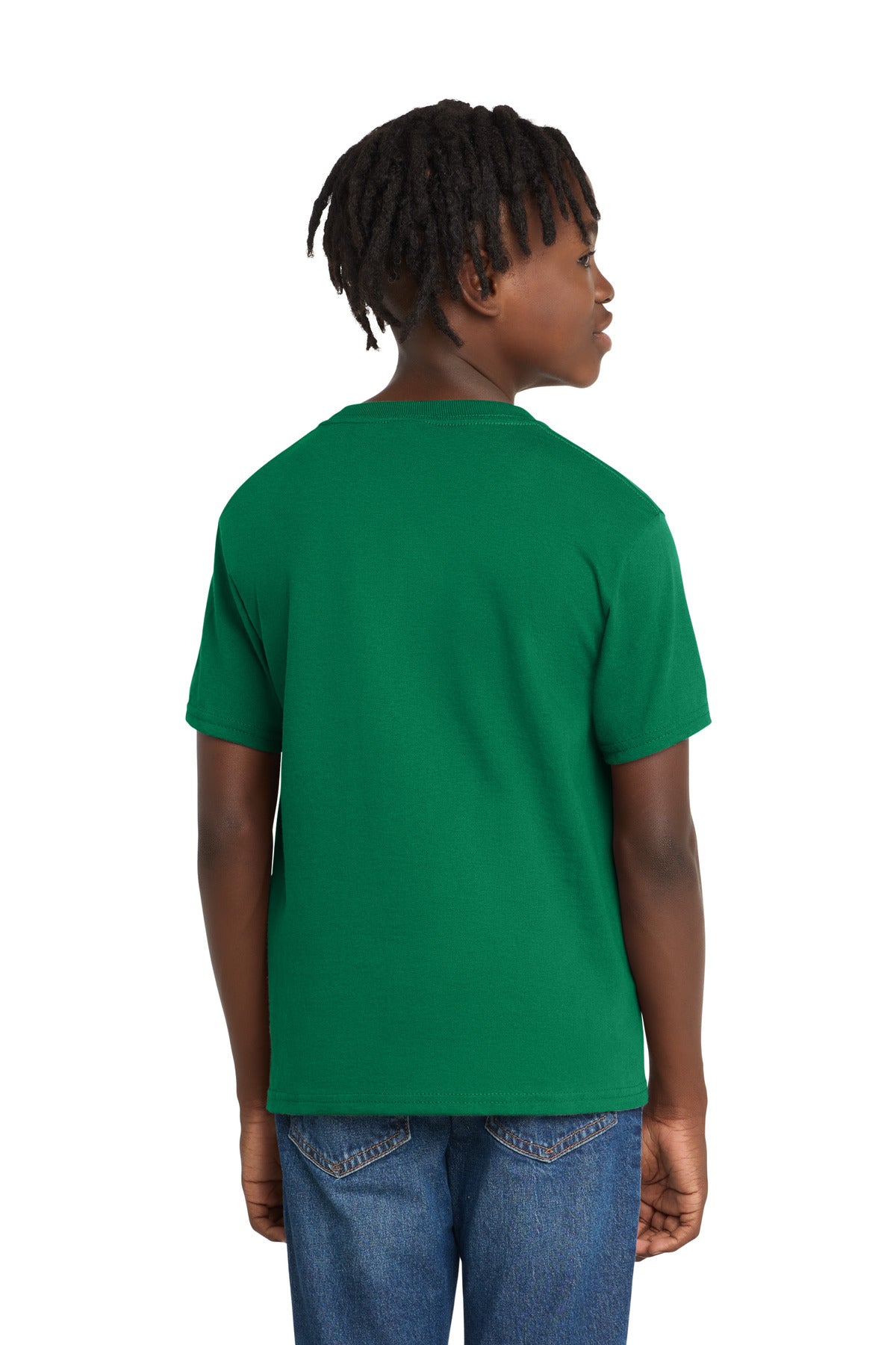 Port & Co Youth Essential Tee - Kelly