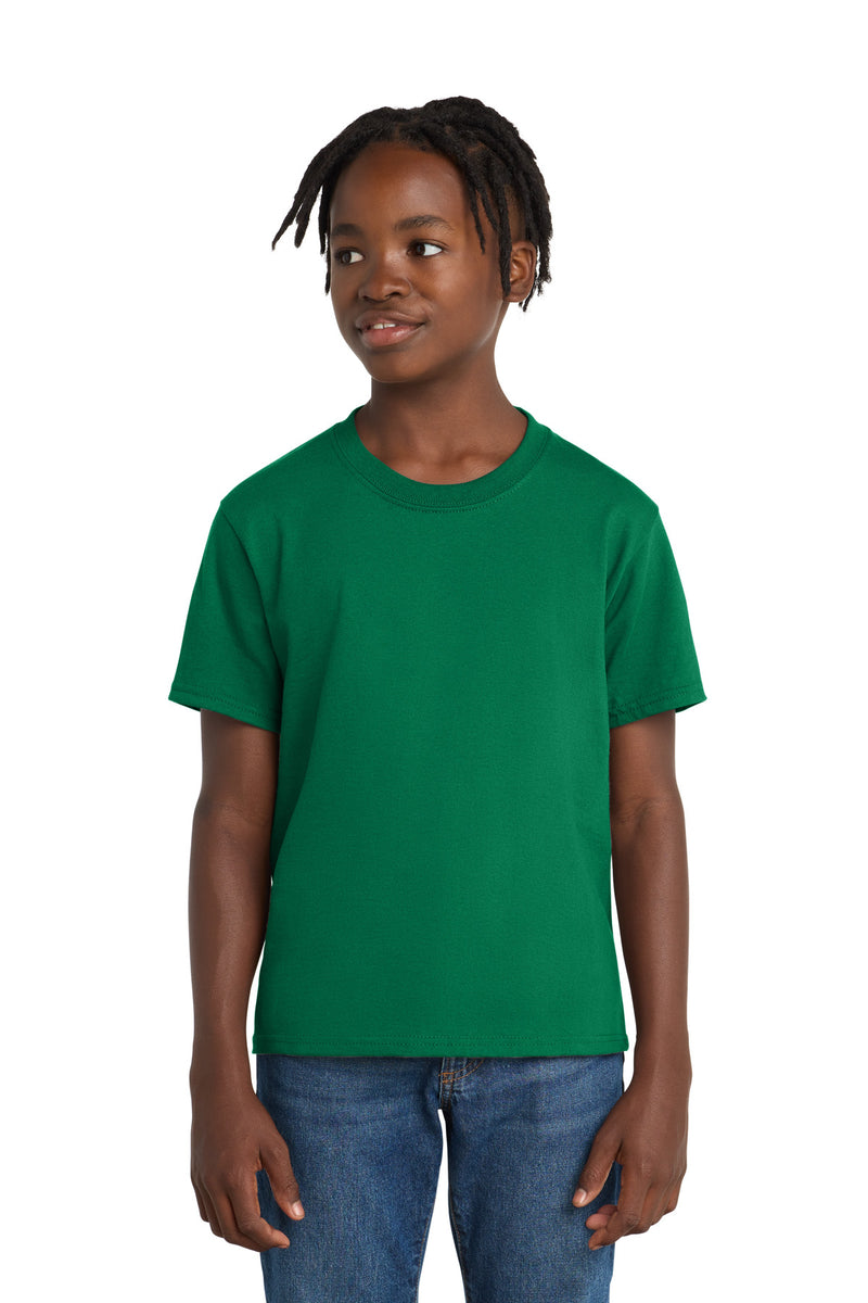 Port & Co Youth Essential Tee - Kelly