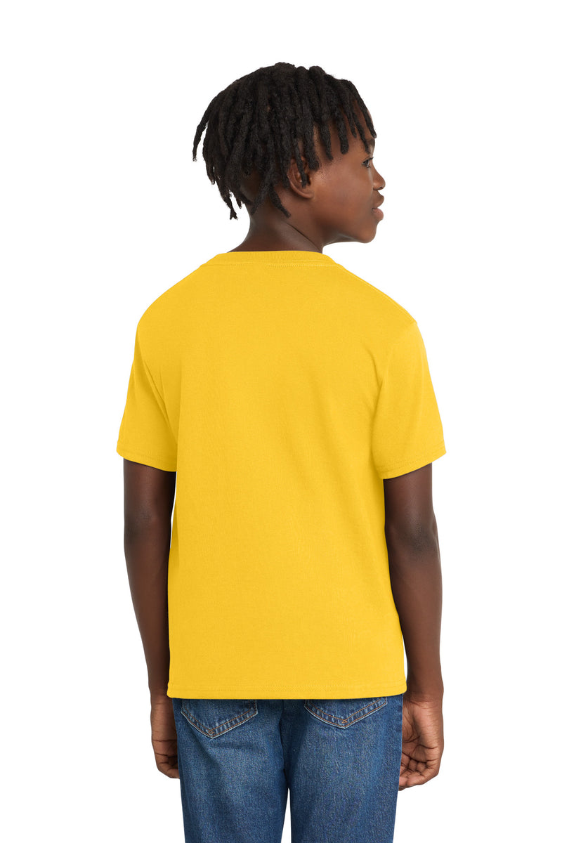 Port & Co Youth Essential Tee - Lemon Yellow