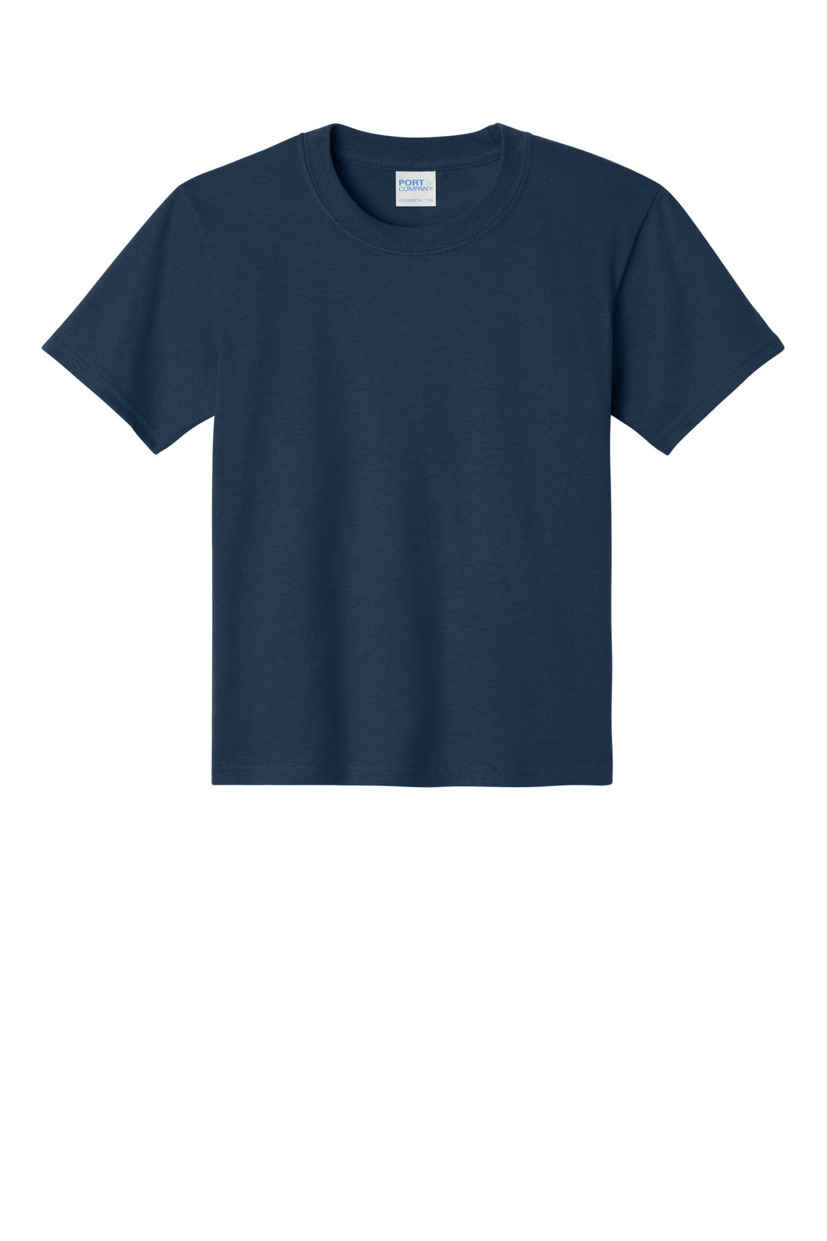 Port & Co Youth Essential Tee - Navy