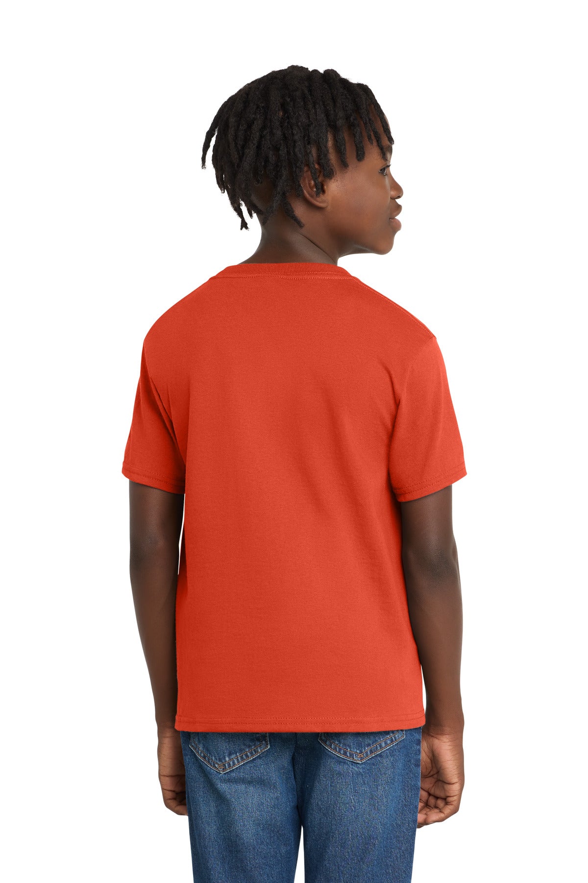 Port & Co Youth Essential Tee - Orange