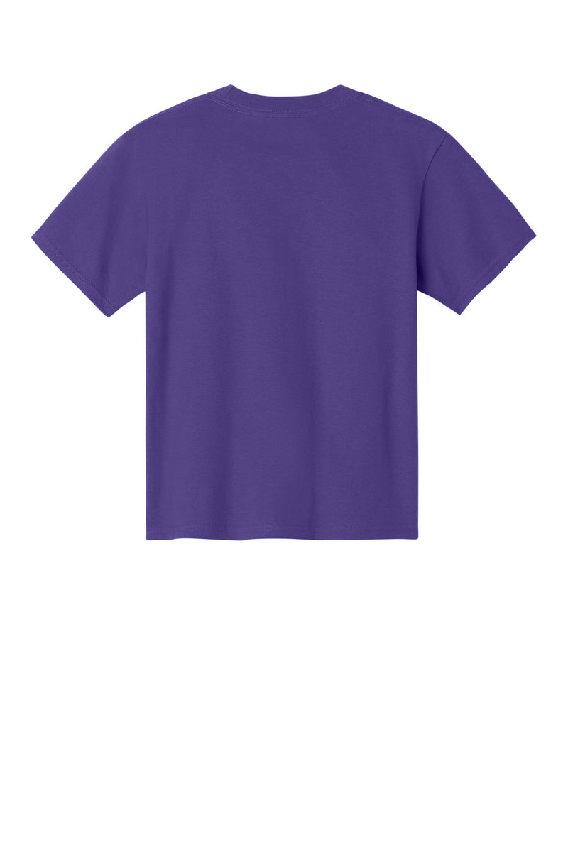 Port & Co Youth Essential Tee - Purple