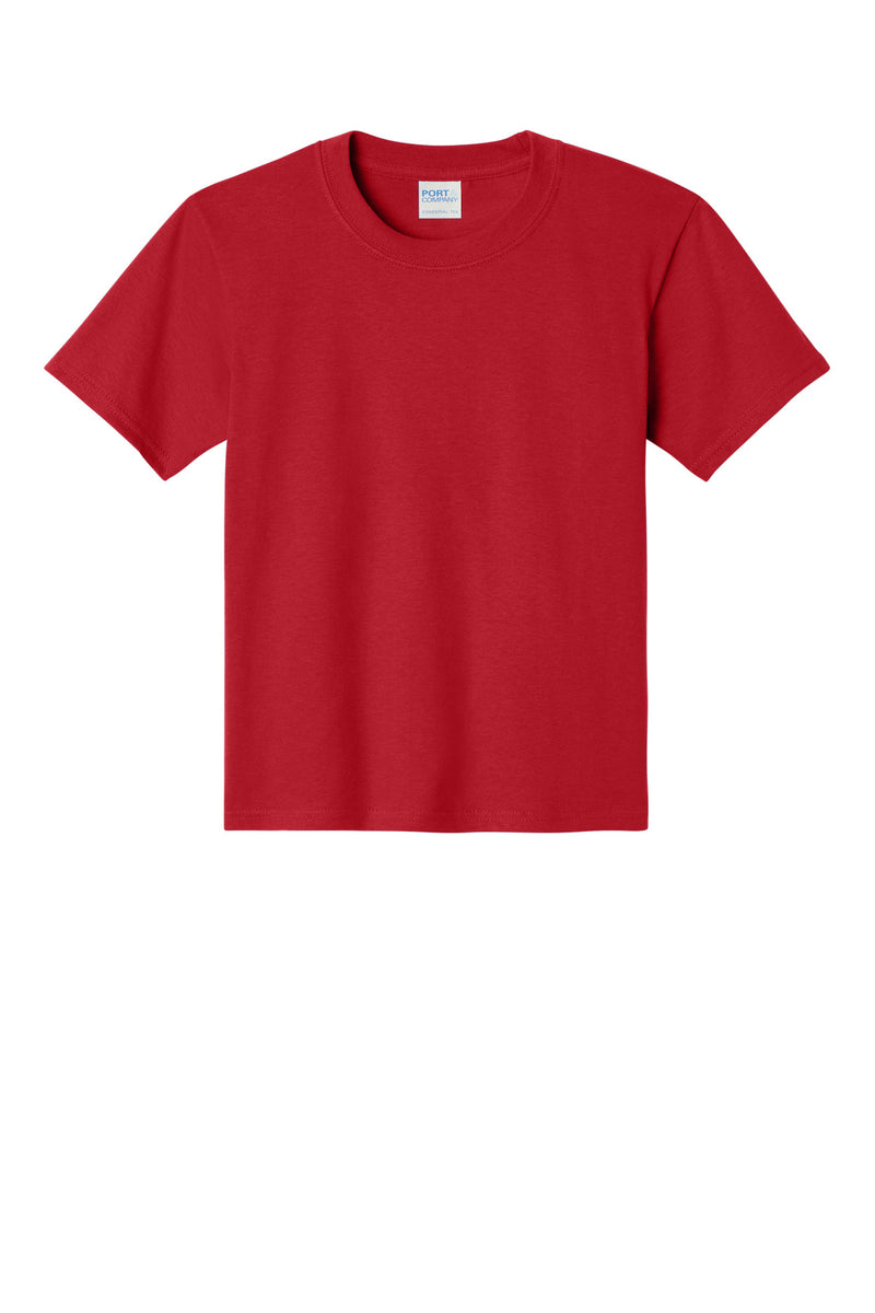 Port & Co Youth Essential Tee - Red