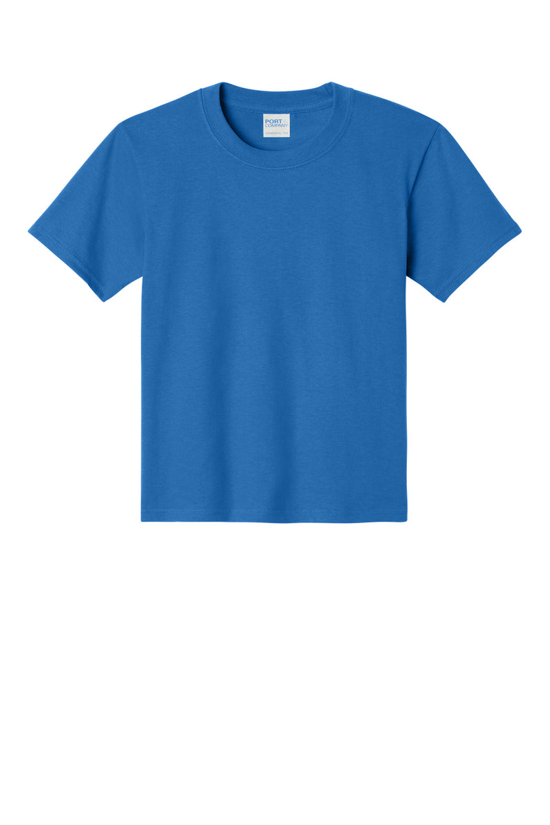 Port & Co Youth Essential Tee - Royal