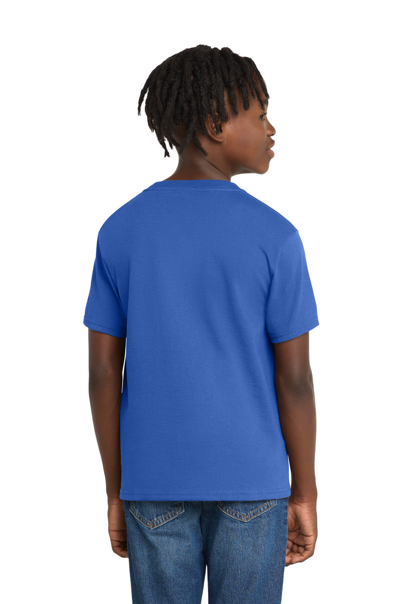 Port & Co Youth Essential Tee - Royal