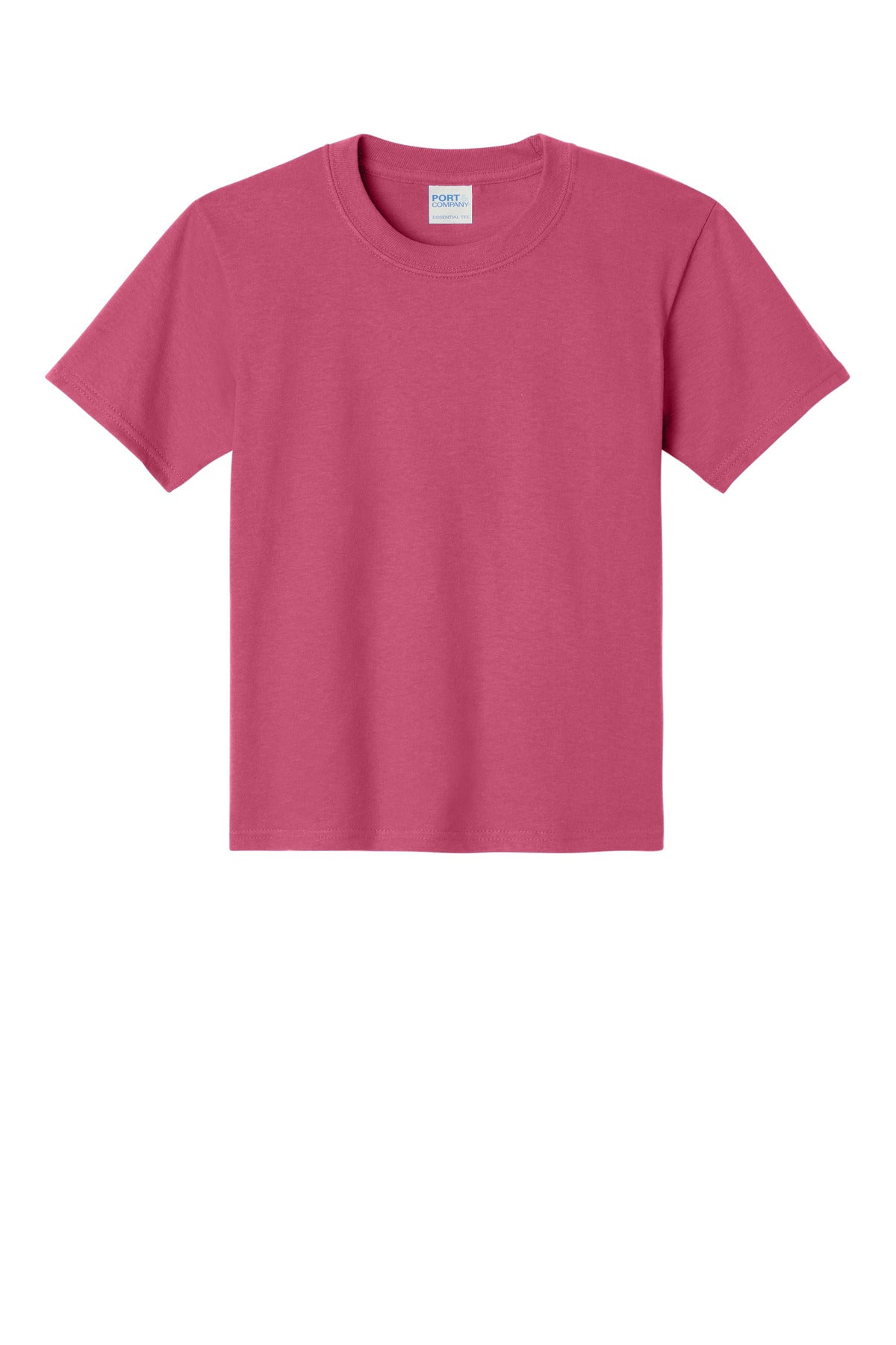 Port & Co Youth Essential Tee - Sangria