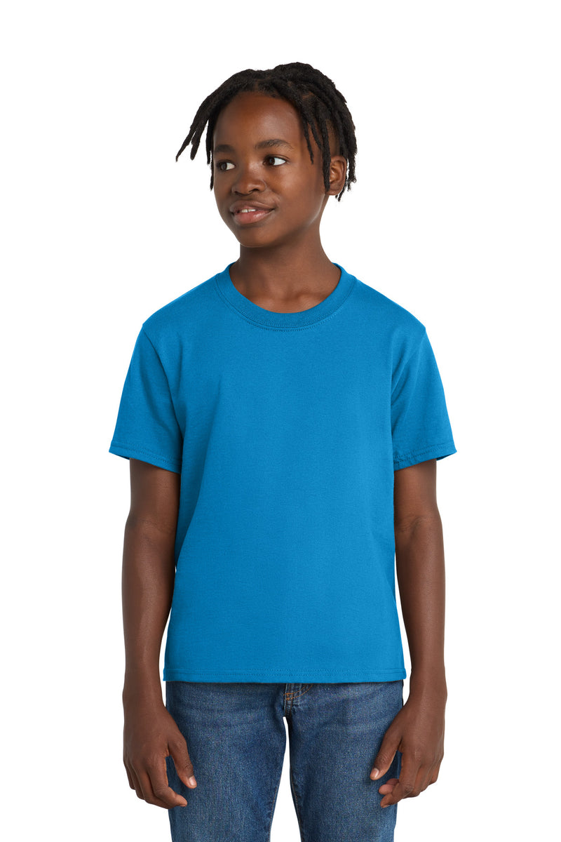 Port & Co Youth Essential Tee - Sapphire