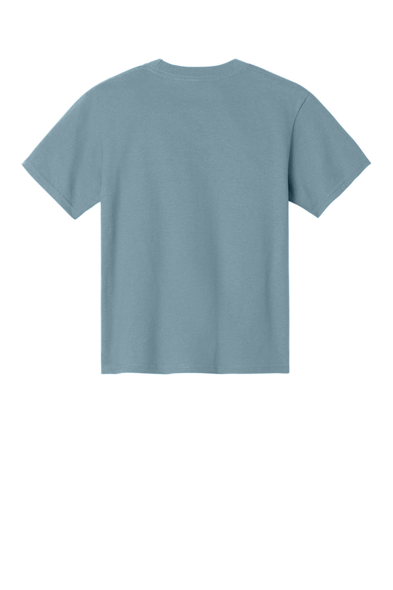 Port & Co Youth Essential Tee - Stonewashed Blue
