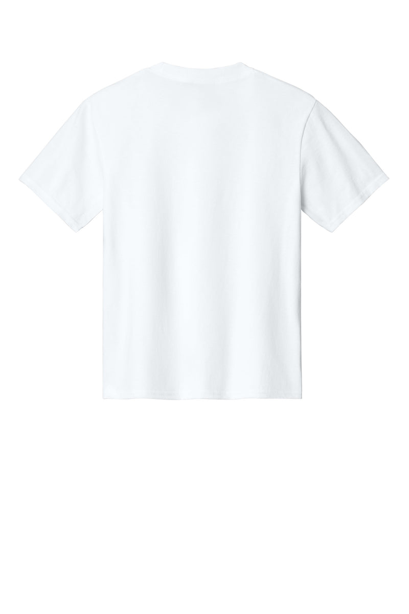 Port & Co Youth Essential Tee - White