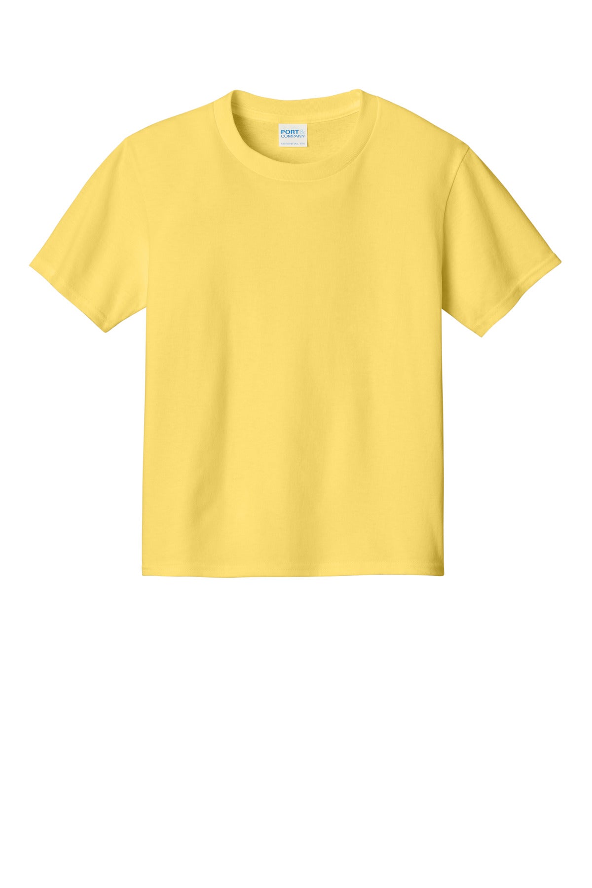 Port & Co Youth Essential Tee - Yellow