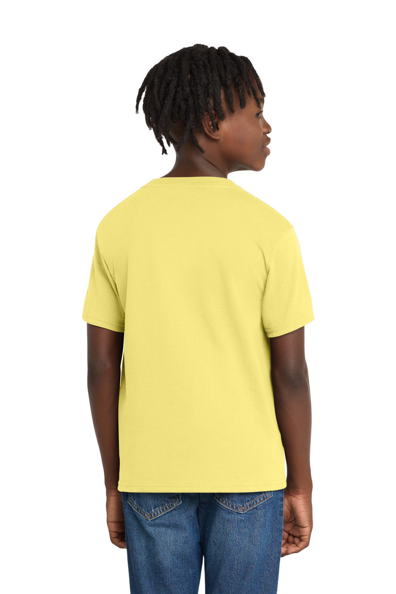Port & Co Youth Essential Tee - Yellow