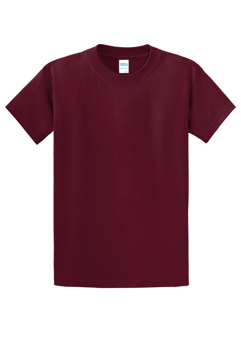 Port & Co Essential Tee - Cardinal