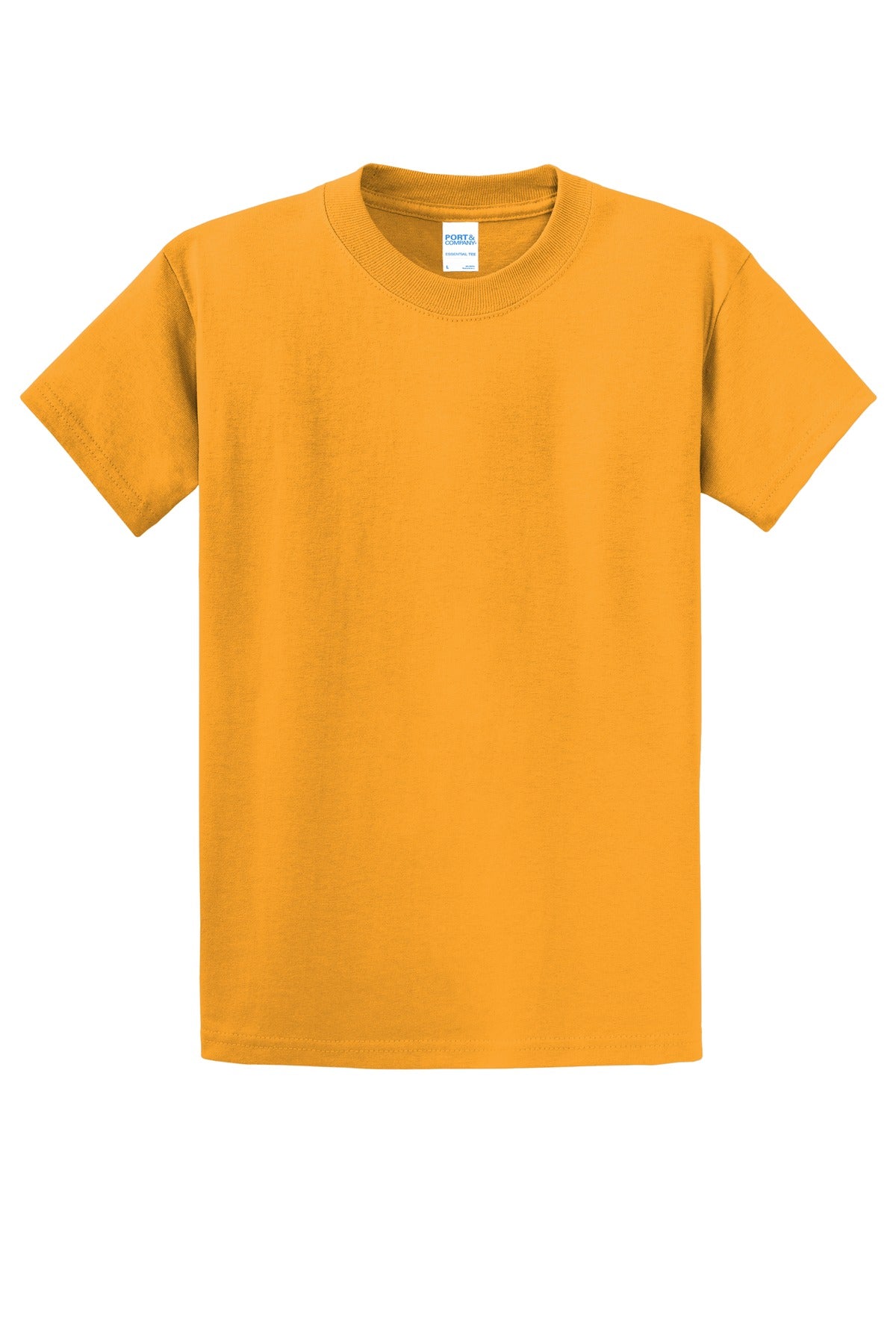 Port & Co Essential Tee - Gold