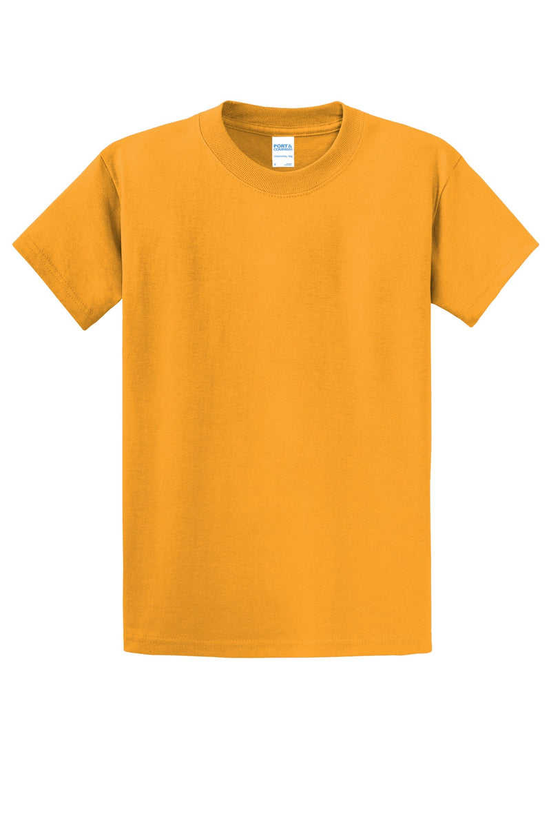 Port & Co Essential Tee - Gold