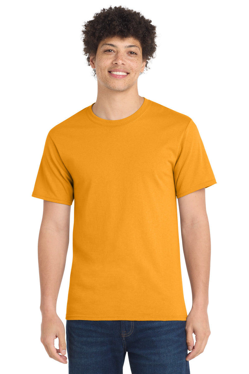 Port & Co Essential Tee - Gold