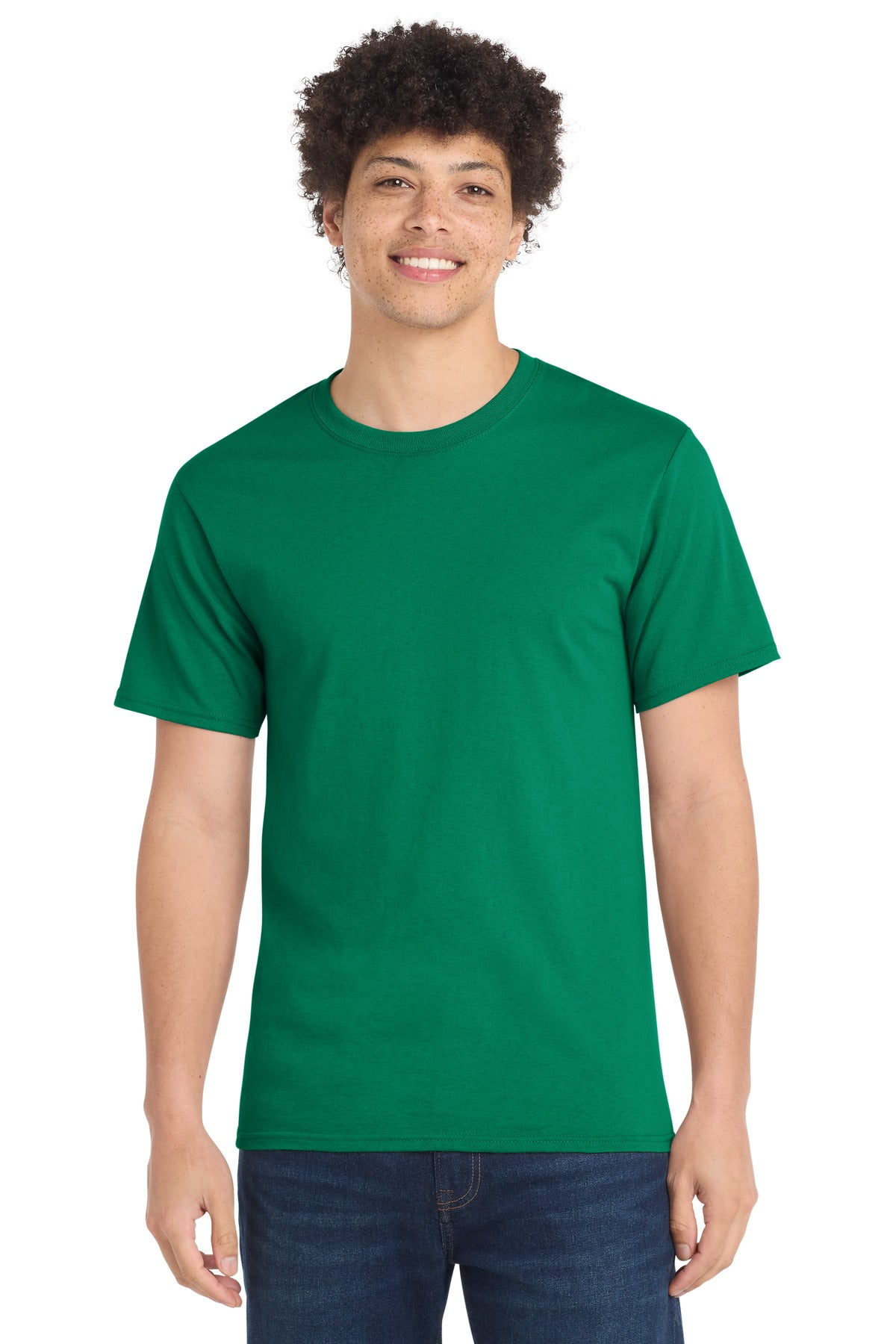 Port & Co Essential Tee - Kelly