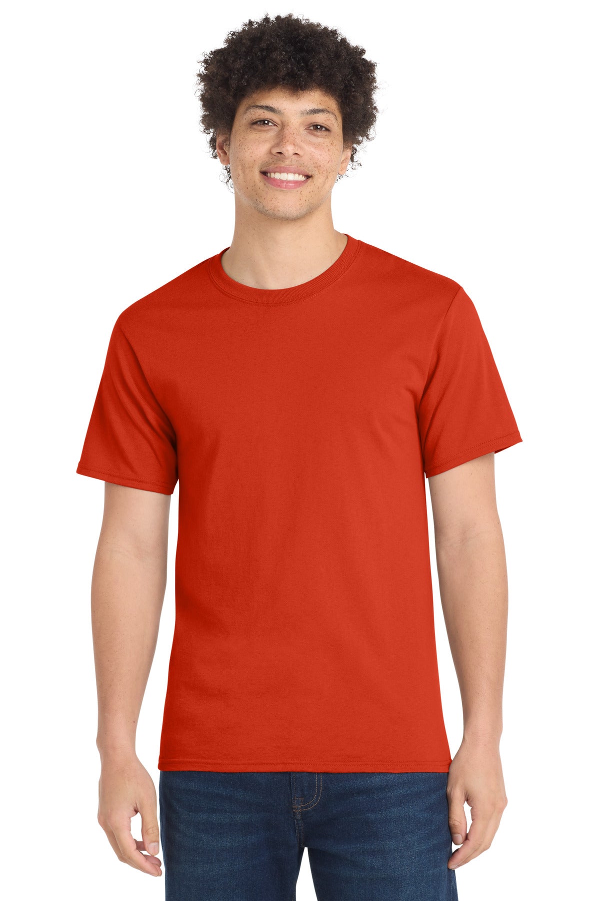 Port & Co Essential Tee - Orange