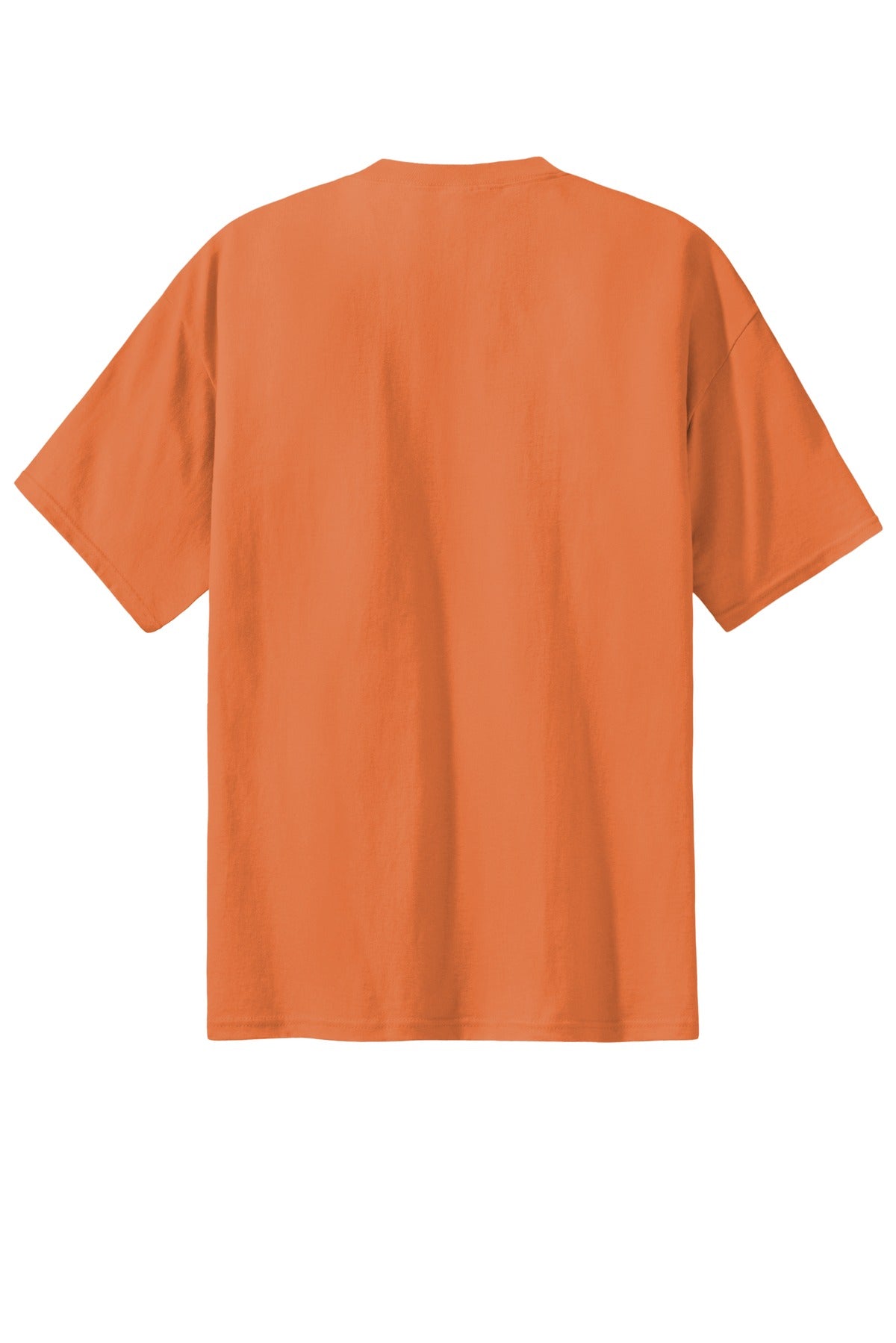 Port & Co Essential Tee - Orange Sherbet