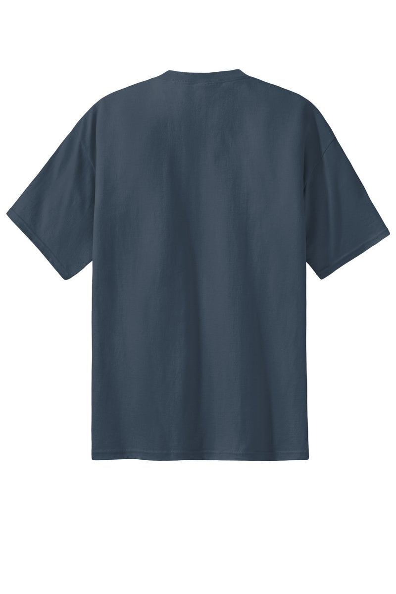 Port & Co Essential Tee - Steel Blue