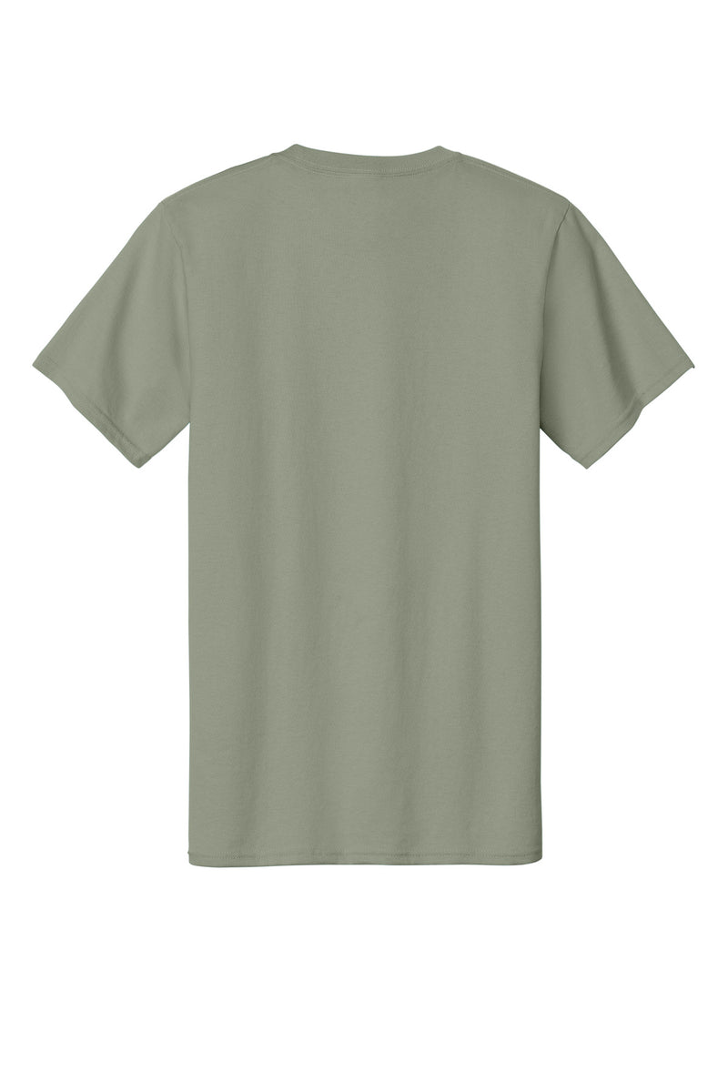 Port & Co Essential Tee - Stonewashed Green