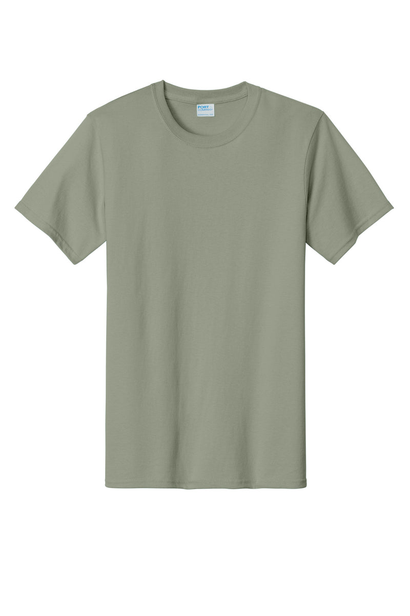 Port & Co Essential Tee - Stonewashed Green