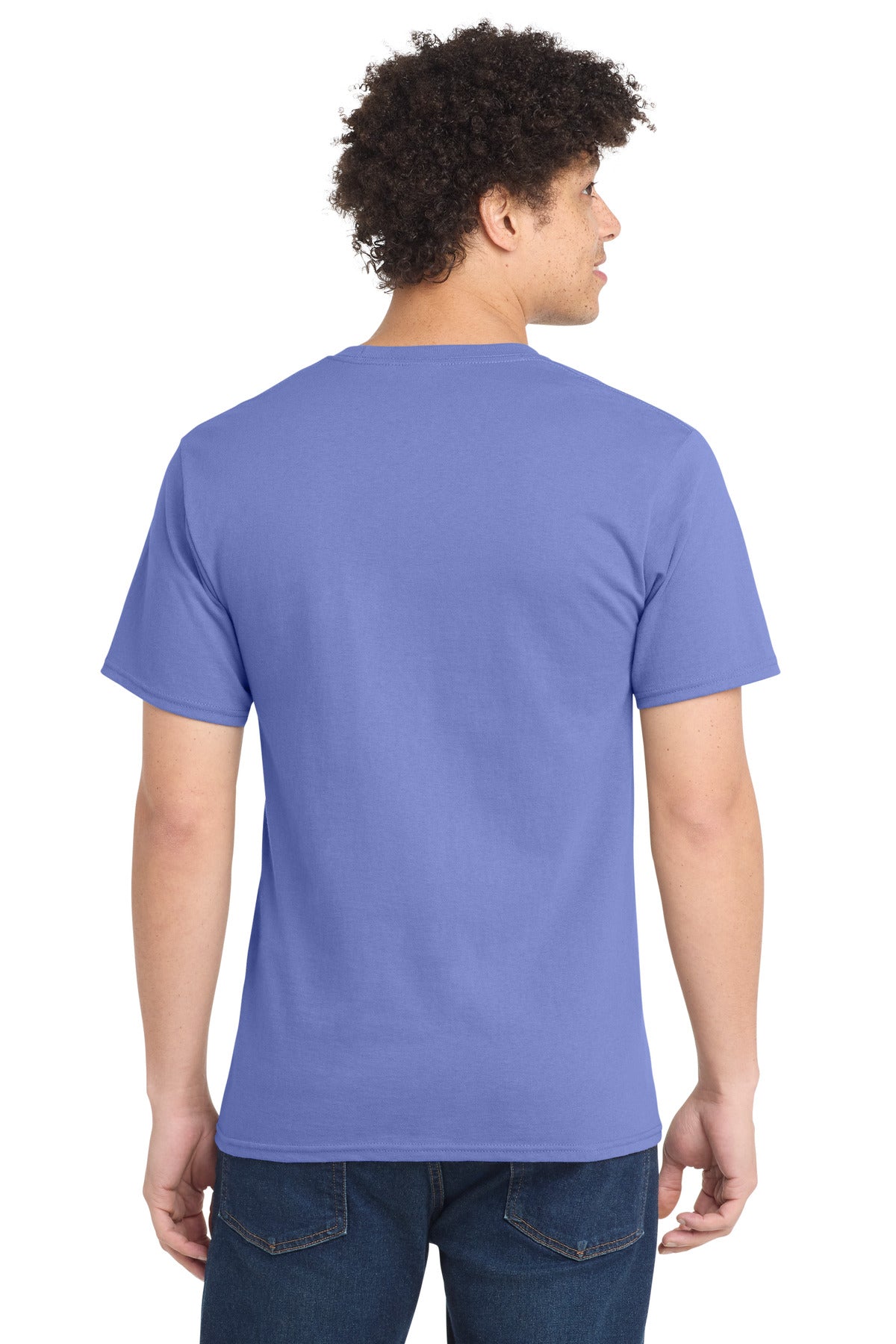Port & Co Essential Tee - Violet